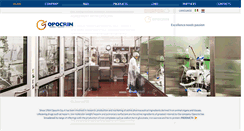 Desktop Screenshot of opocrin.it